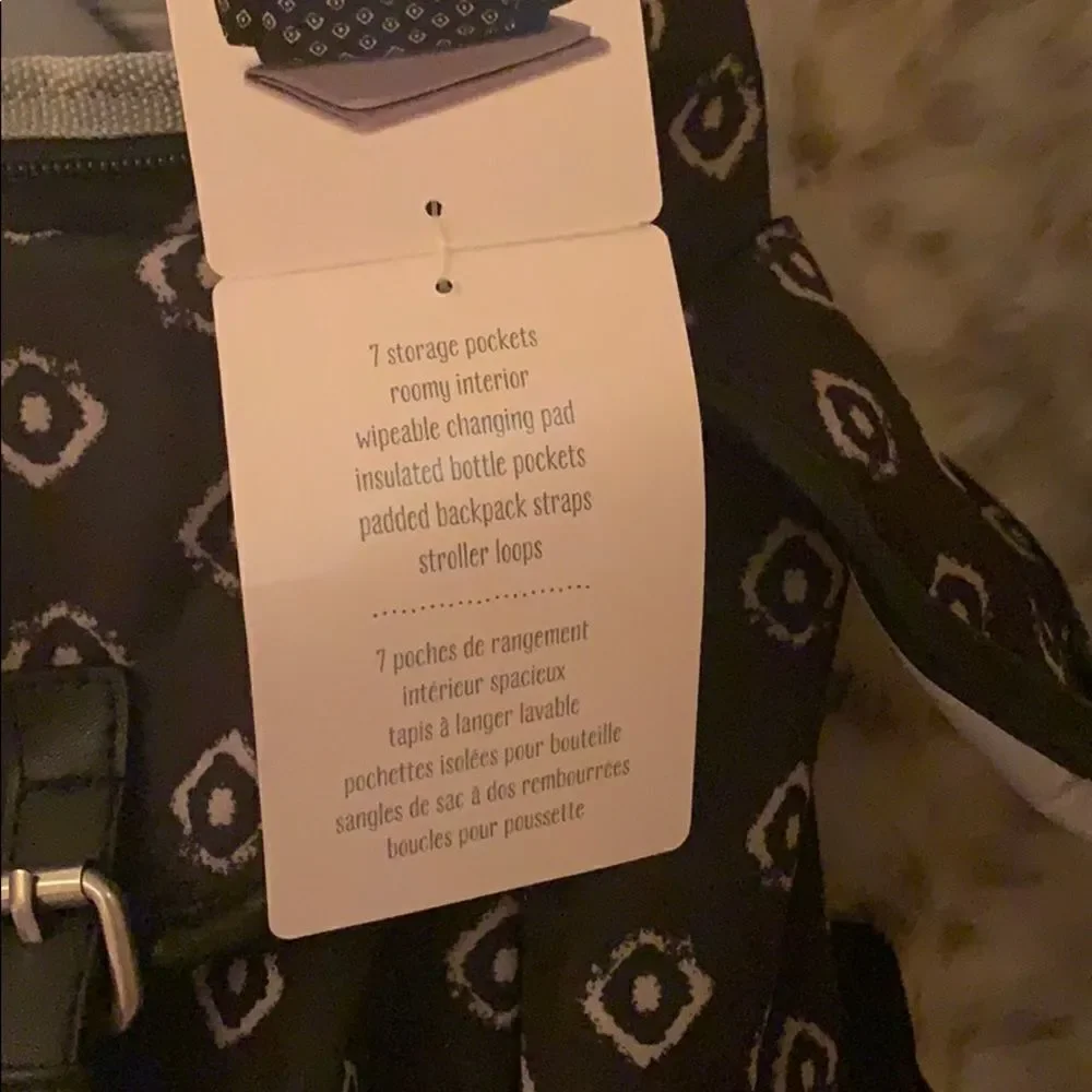 Carter’s diaper backpack‎